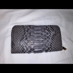 Authentic Italian snake skin wallet